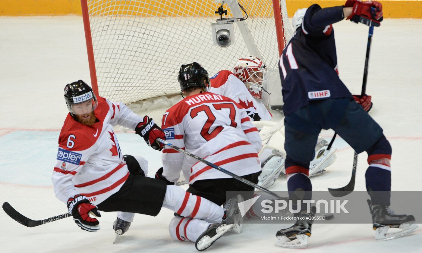 2016 IIHF World Ice Hockey Championship. Canada vs. USA