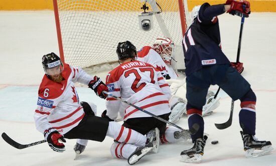 2016 IIHF World Ice Hockey Championship. Canada vs. USA