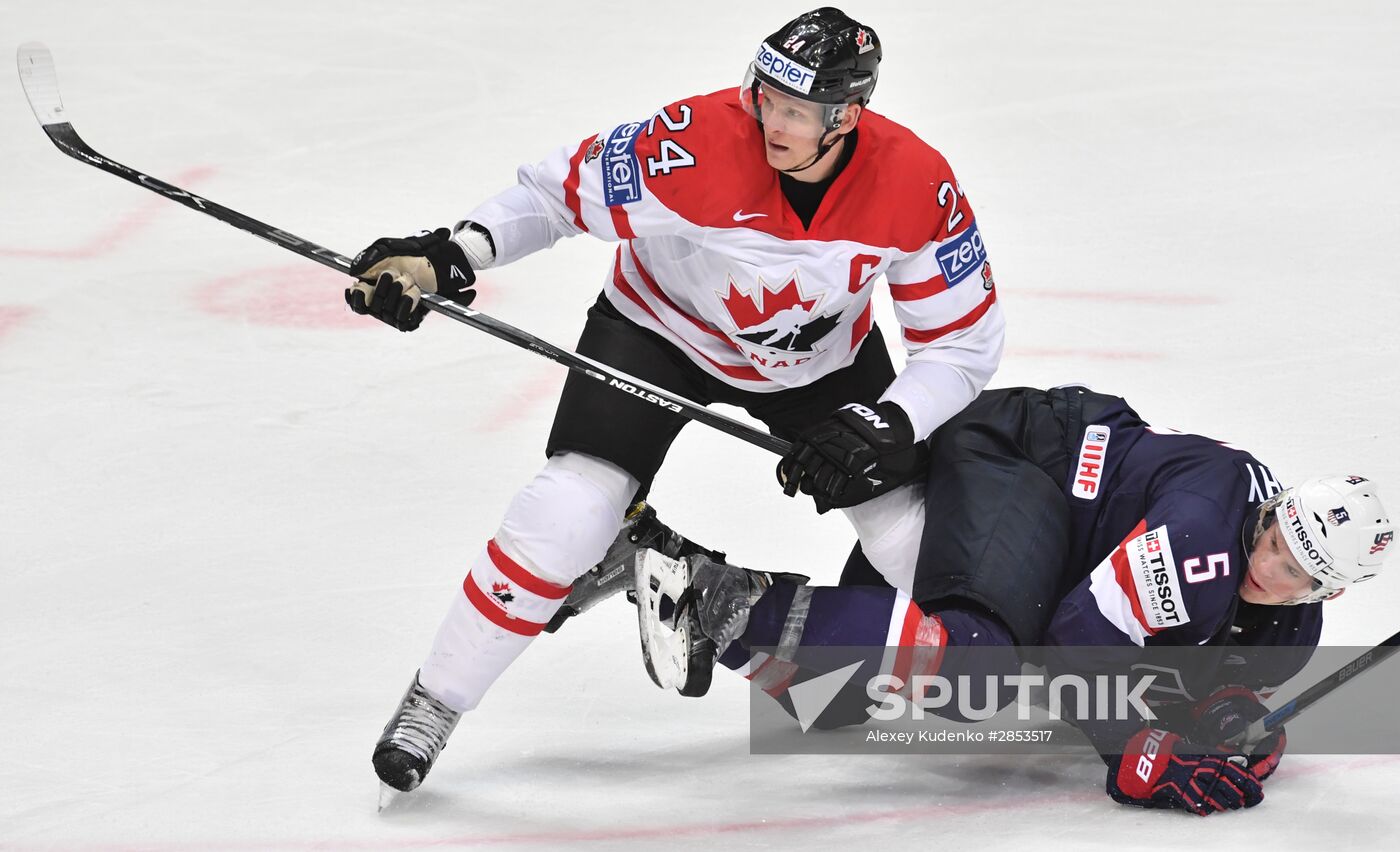 2016 IIHF World Ice Hockey Championship. Canada vs. USA