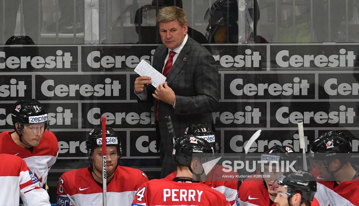 2016 IIHF World Ice Hockey Championship. Canada vs. USA