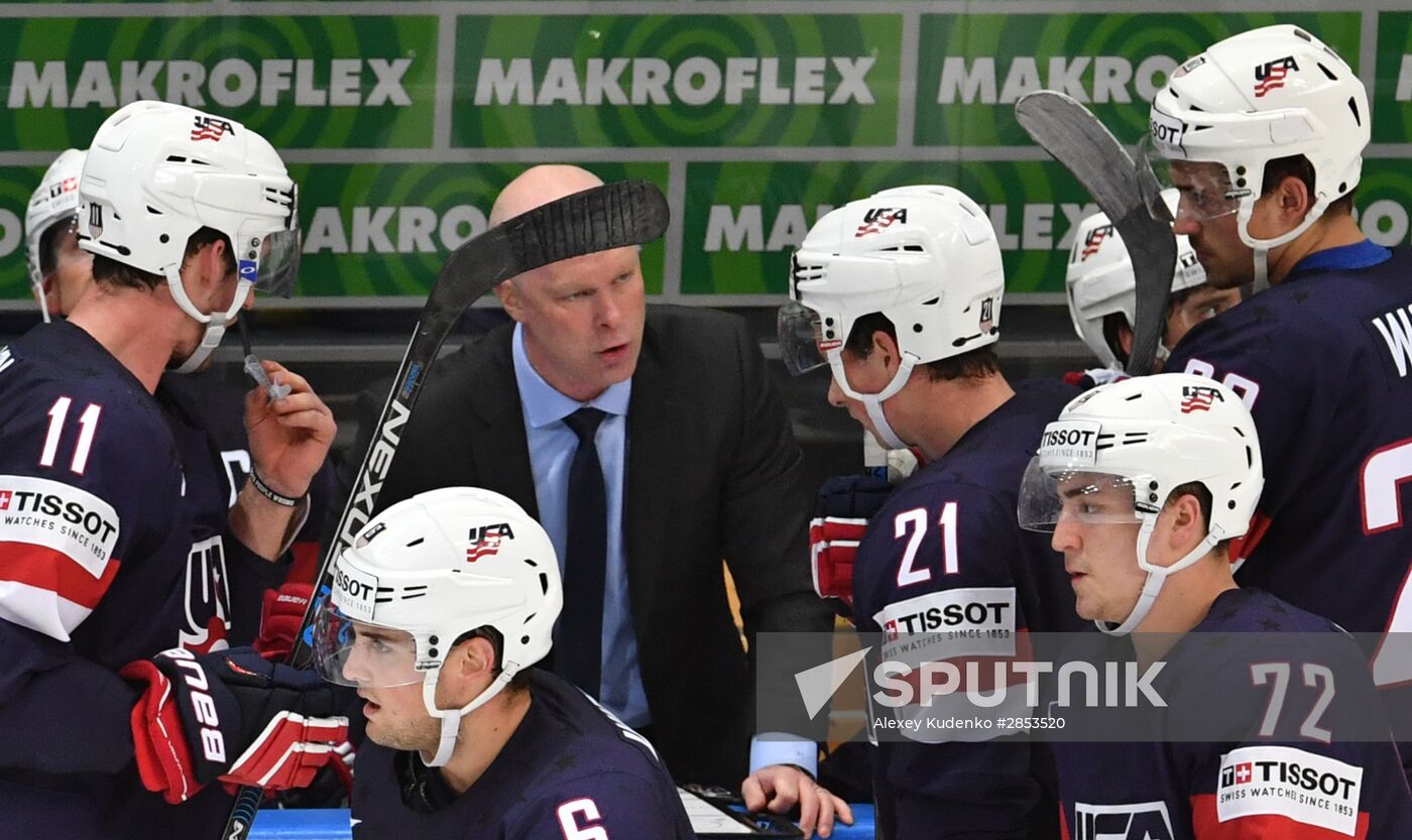 2016 IIHF World Ice Hockey Championship. Canada vs. USA