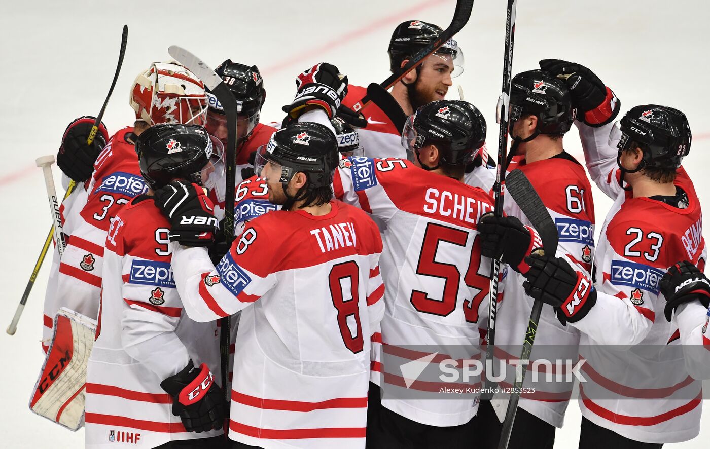 2016 IIHF World Ice Hockey Championship. Canada vs. USA