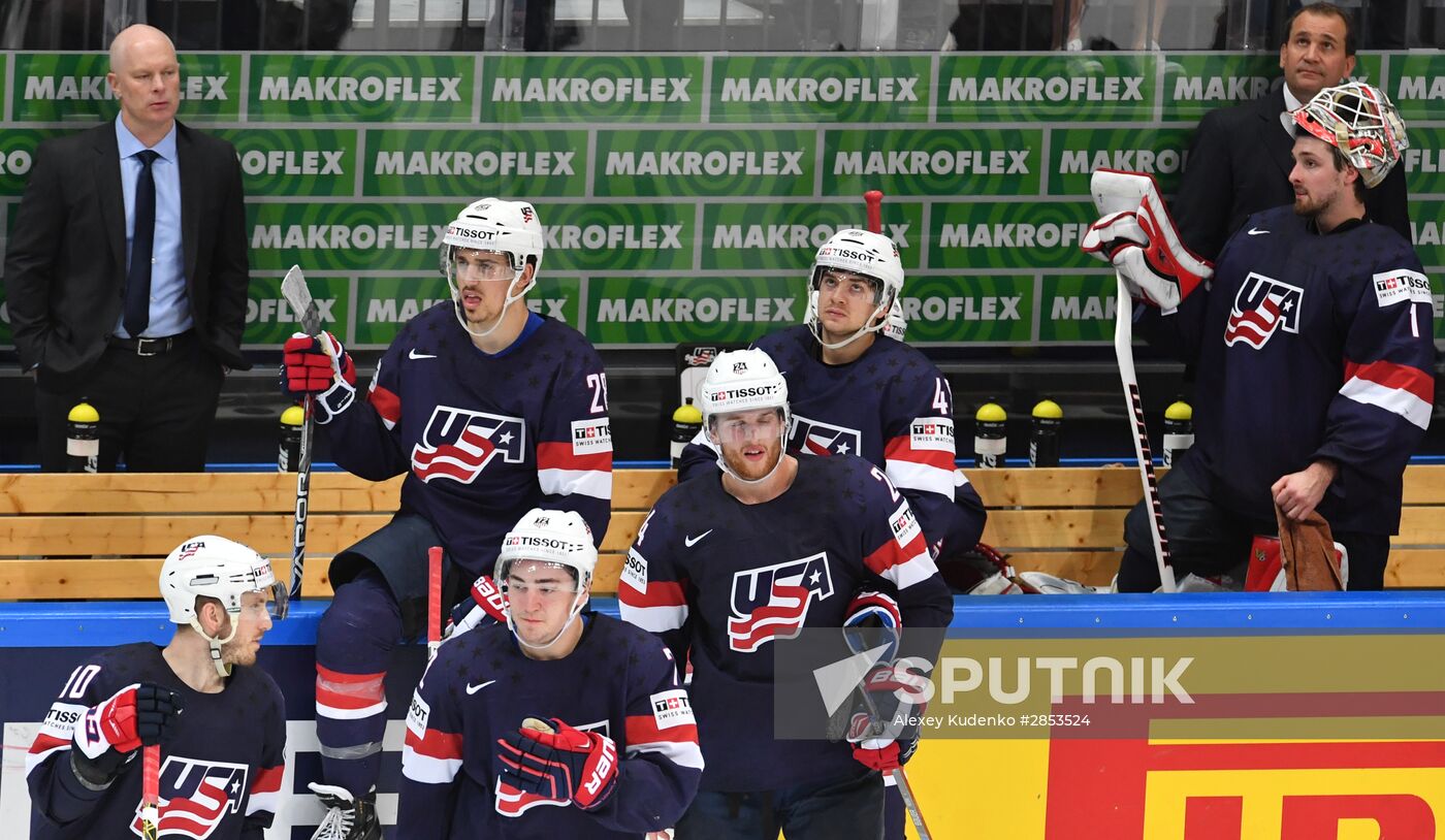 2016 IIHF World Ice Hockey Championship. Canada vs. USA