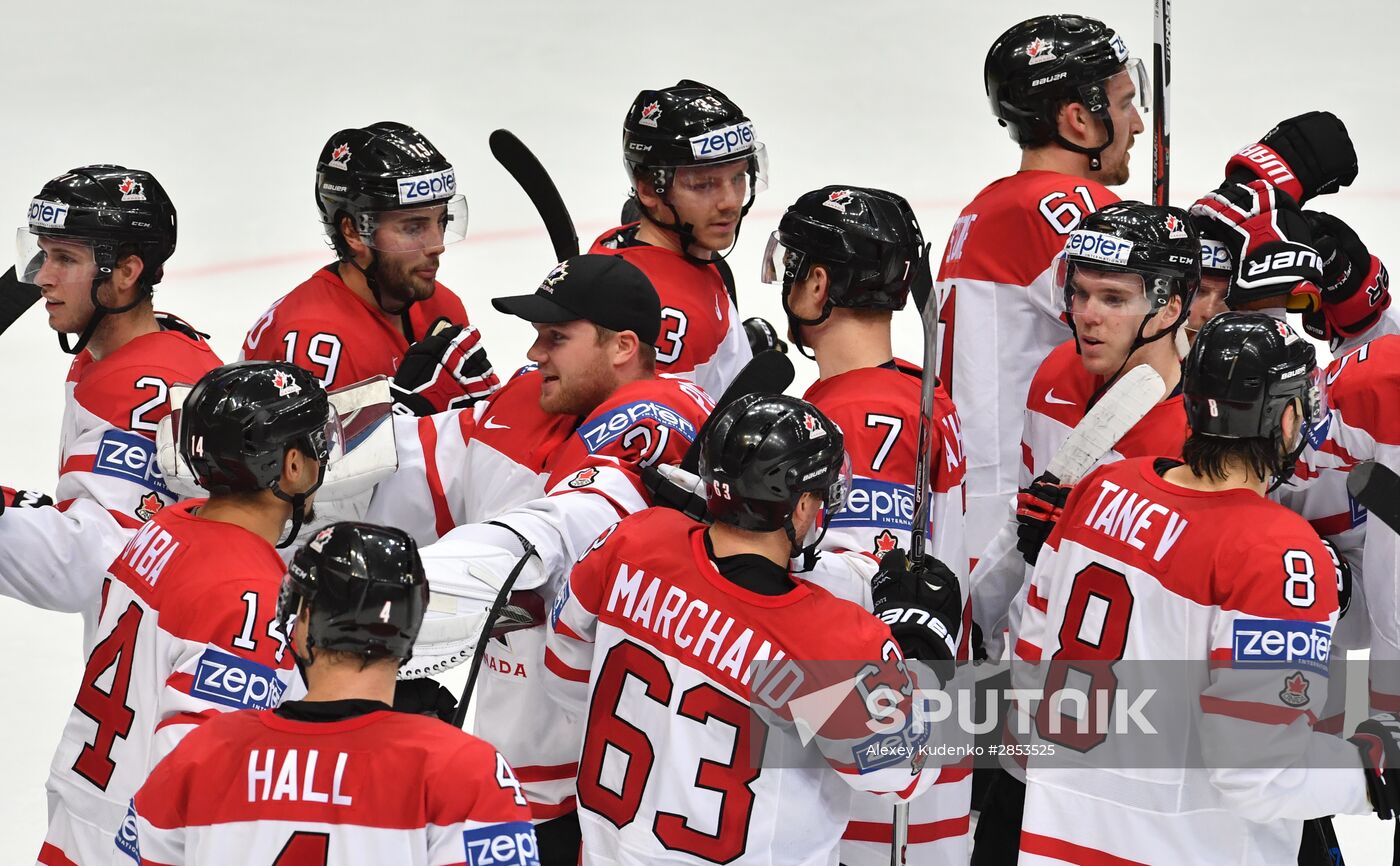 2016 IIHF World Ice Hockey Championship. Canada vs. USA