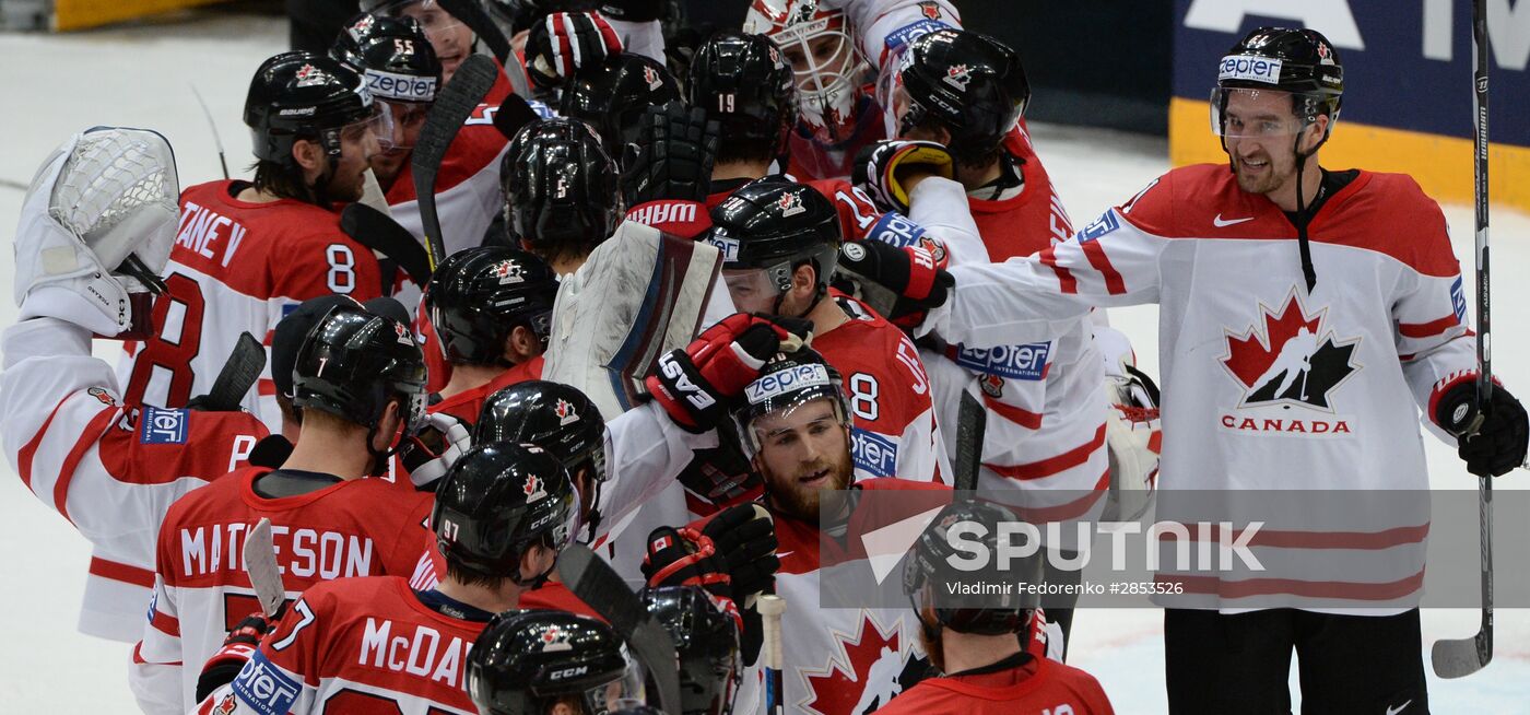 2016 IIHF World Ice Hockey Championship. Canada vs. USA