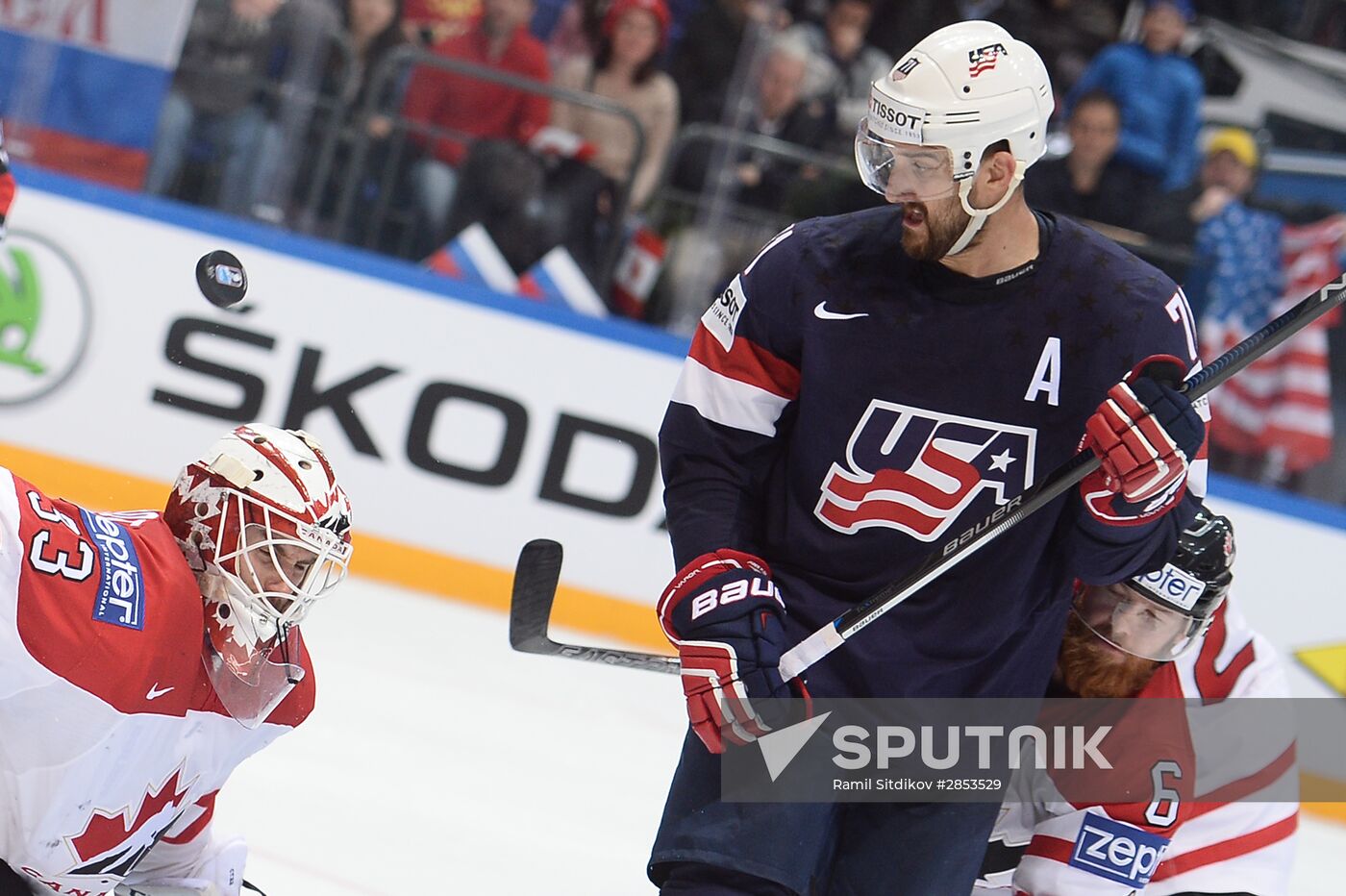 2016 IIHF World Ice Hockey Championship. Canada vs. USA