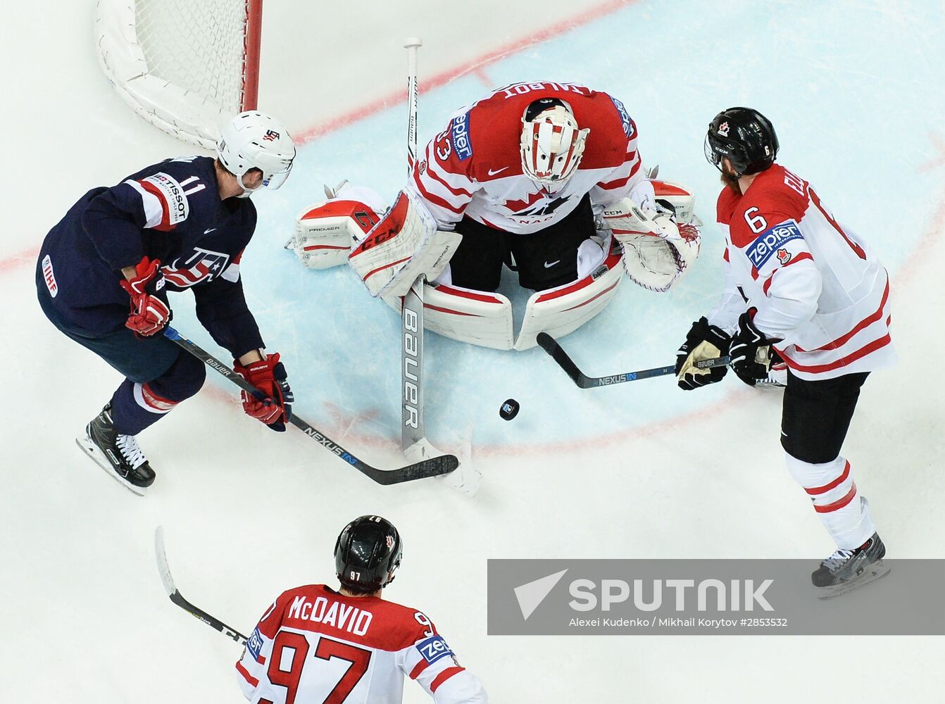 2016 IIHF World Ice Hockey Championship. Canada vs. USA