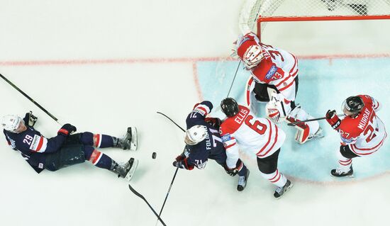 2016 IIHF World Ice Hockey Championship. Canada vs. USA
