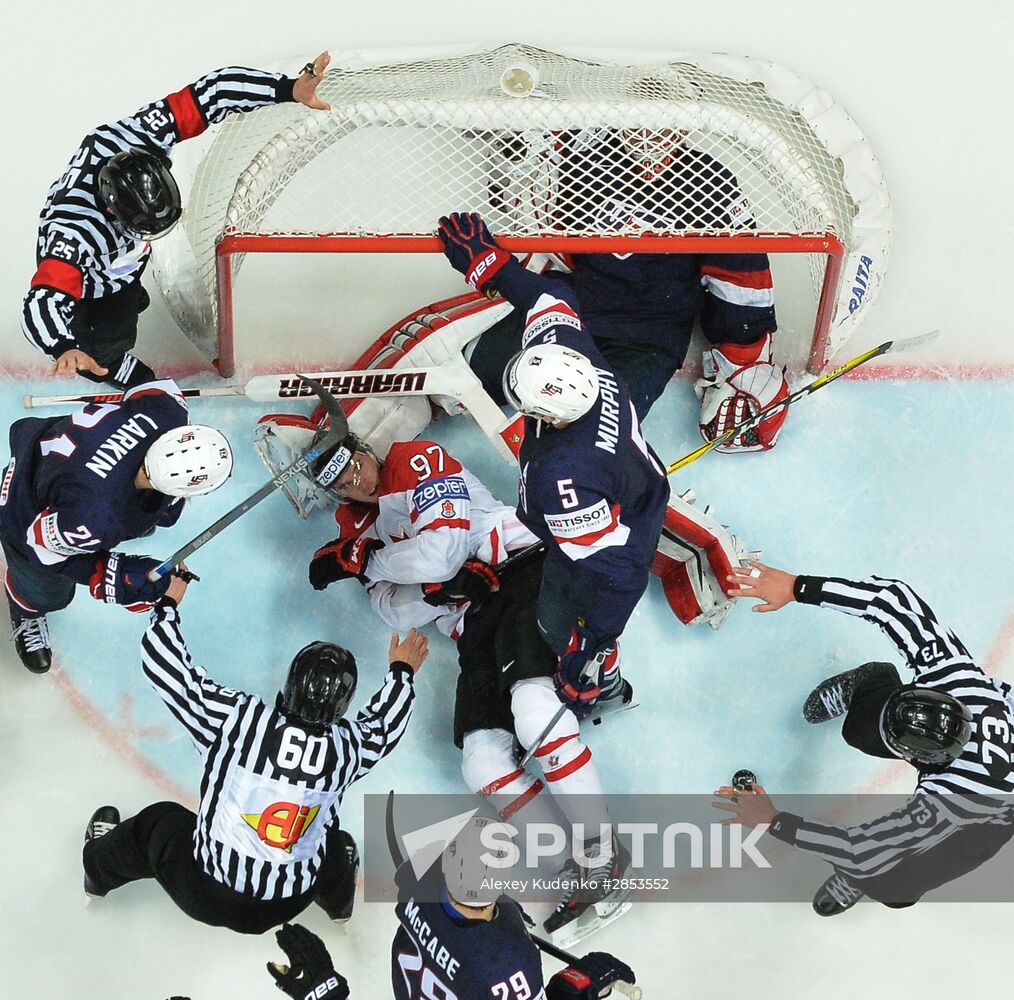 2016 IIHF World Ice Hockey Championship. Canada vs. USA