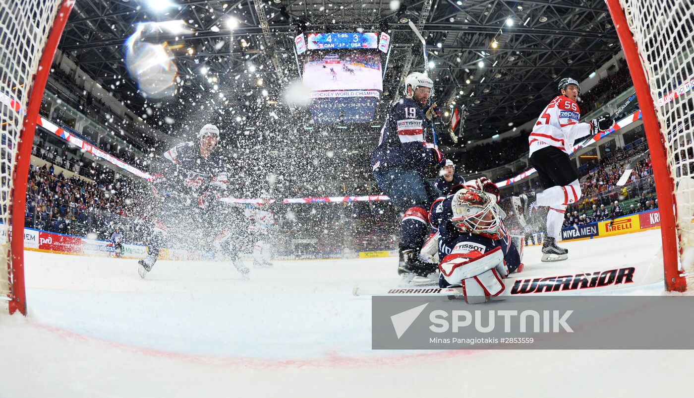 2016 IIHF World Ice Hockey Championship. Canada vs. USA