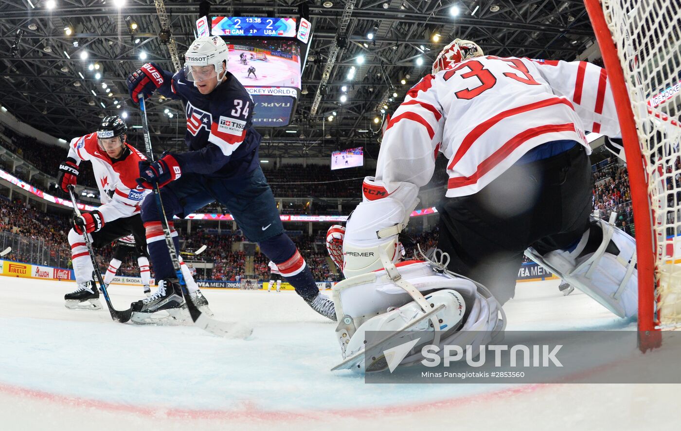 2016 IIHF World Ice Hockey Championship. Canada vs. USA