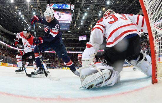 2016 IIHF World Ice Hockey Championship. Canada vs. USA