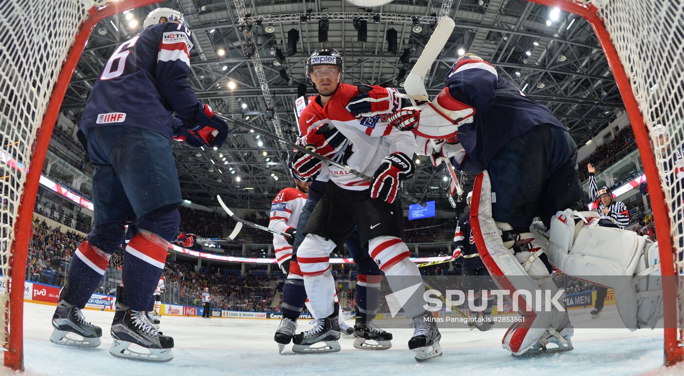 2016 IIHF World Ice Hockey Championship. Canada vs. USA