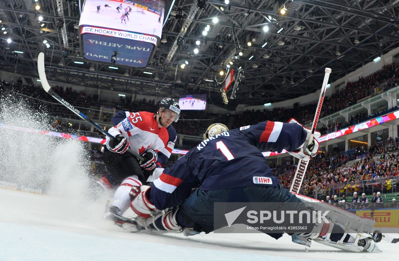 2016 IIHF World Ice Hockey Championship. Canada vs. USA