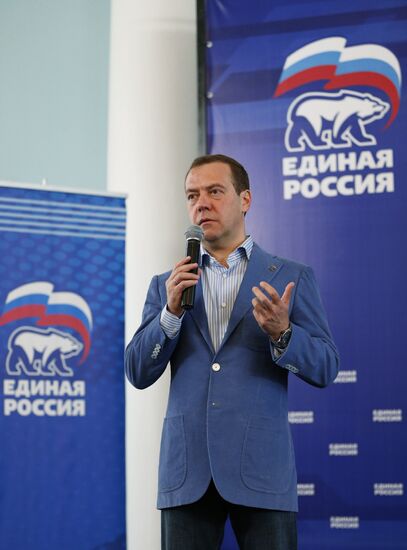 Prime Minister Dmitry Medvedev visits Crimean Federal District