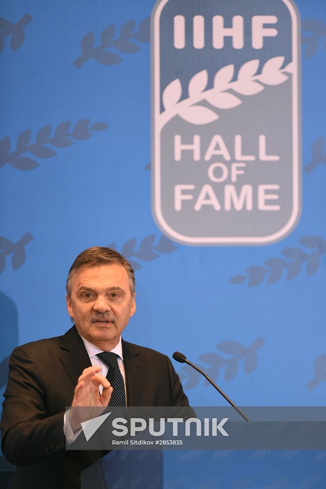IIHF Hall of Fame Induction Ceremony