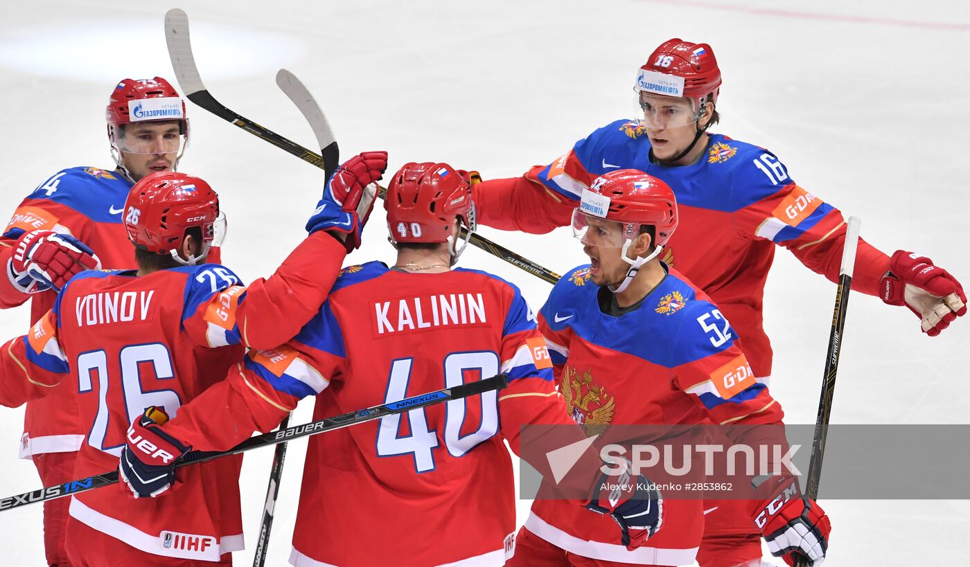 2016 IIHF World Championship. Bronze medal match