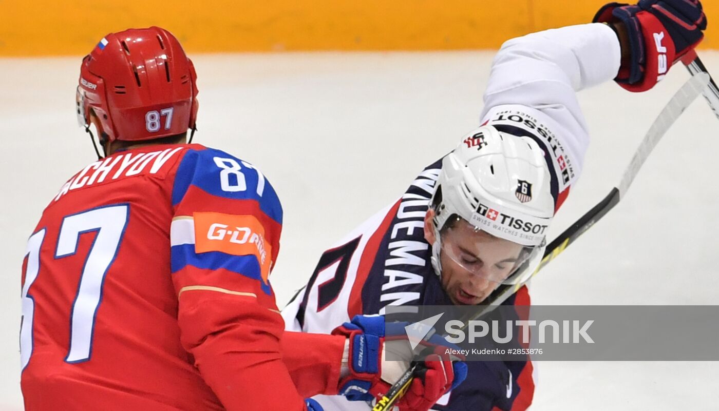 2016 IIHF World Championship. Bronze medal match