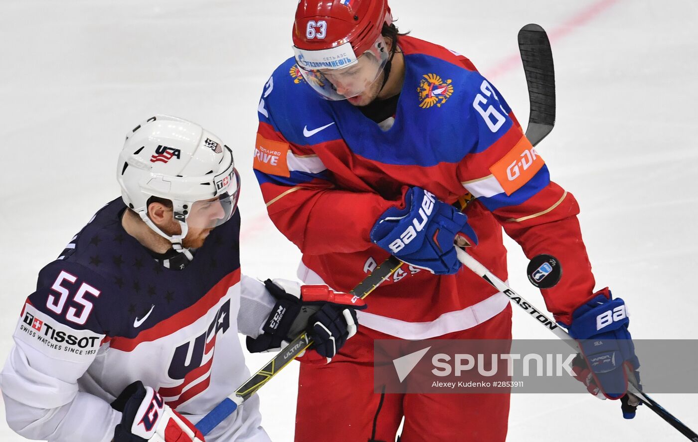 2016 IIHF World Championship. Bronze medal match