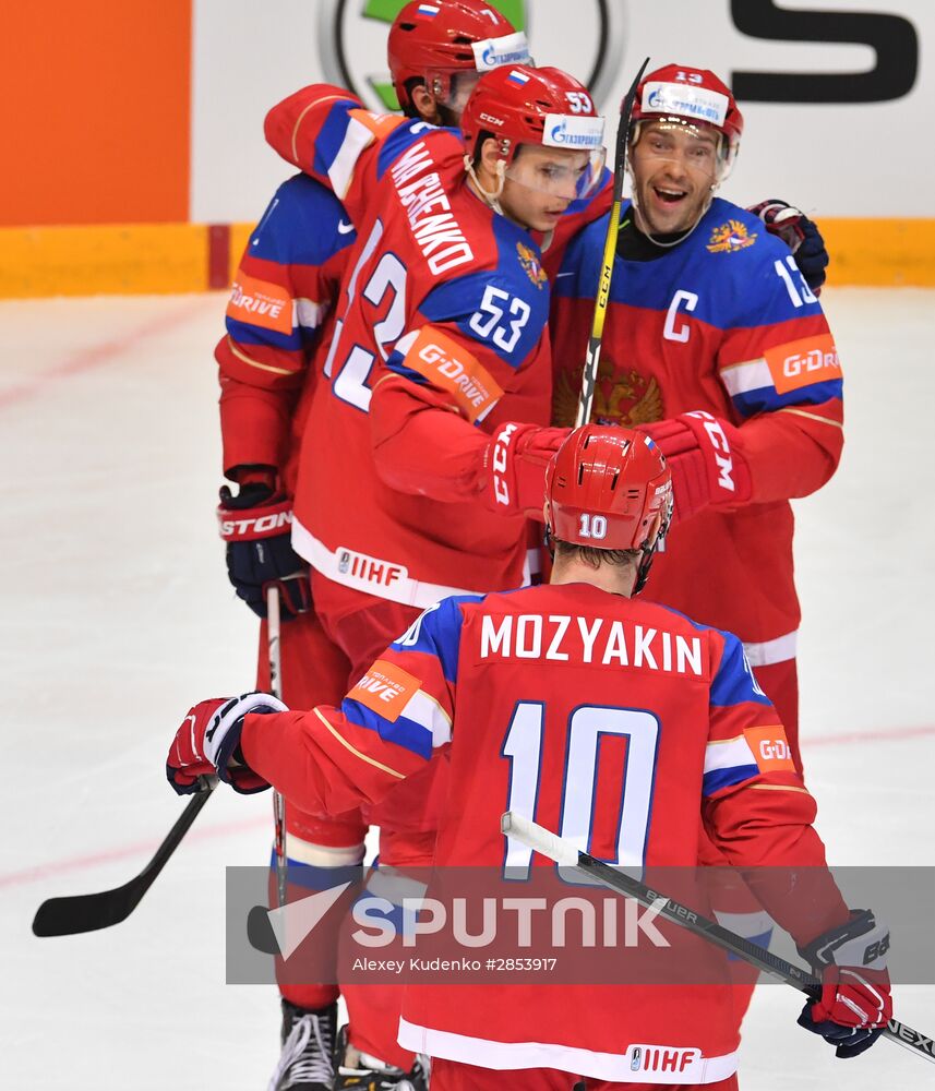 2016 IIHF World Championship. Bronze medal match