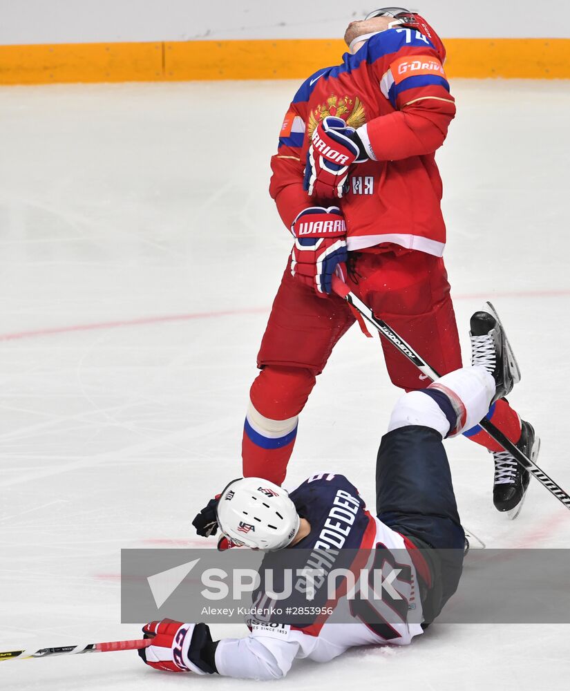 2016 IIHF World Championship. Bronze medal match