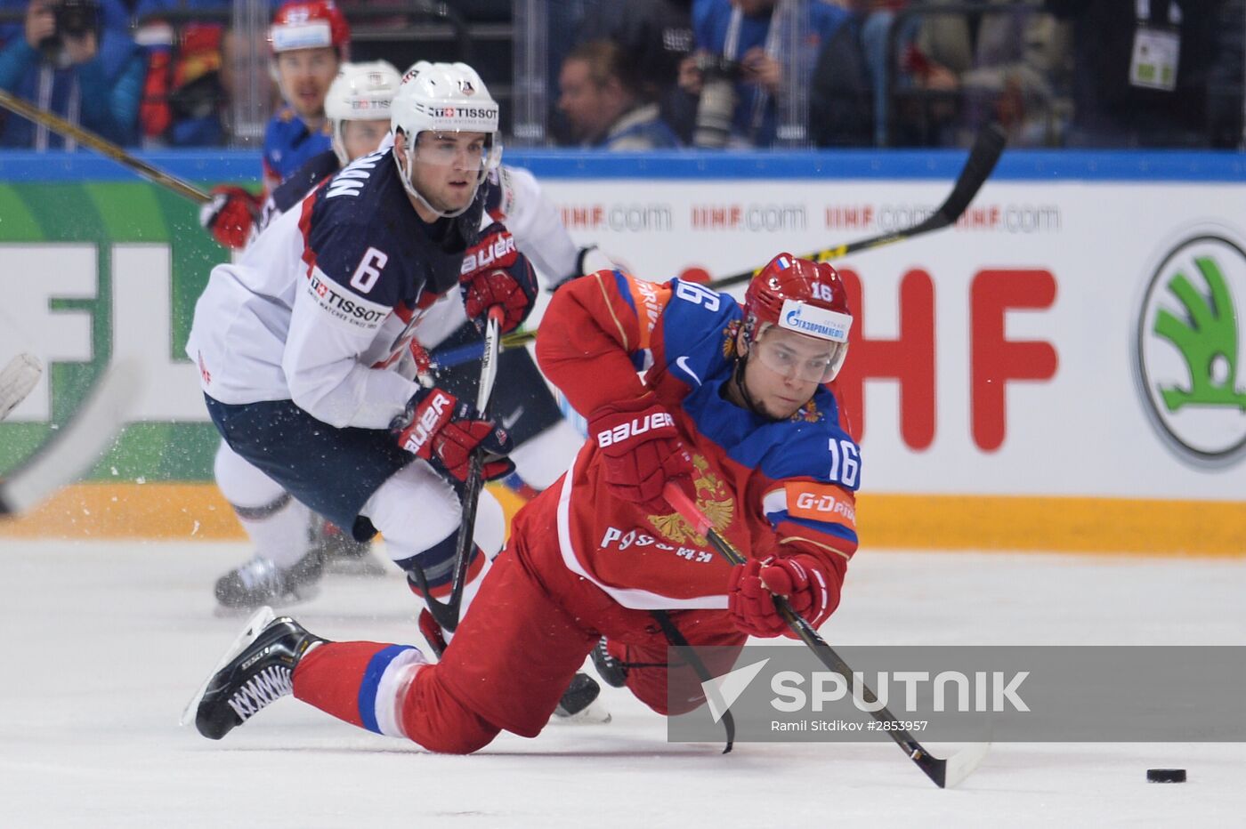 2016 IIHF World Championship. Bronze medal match
