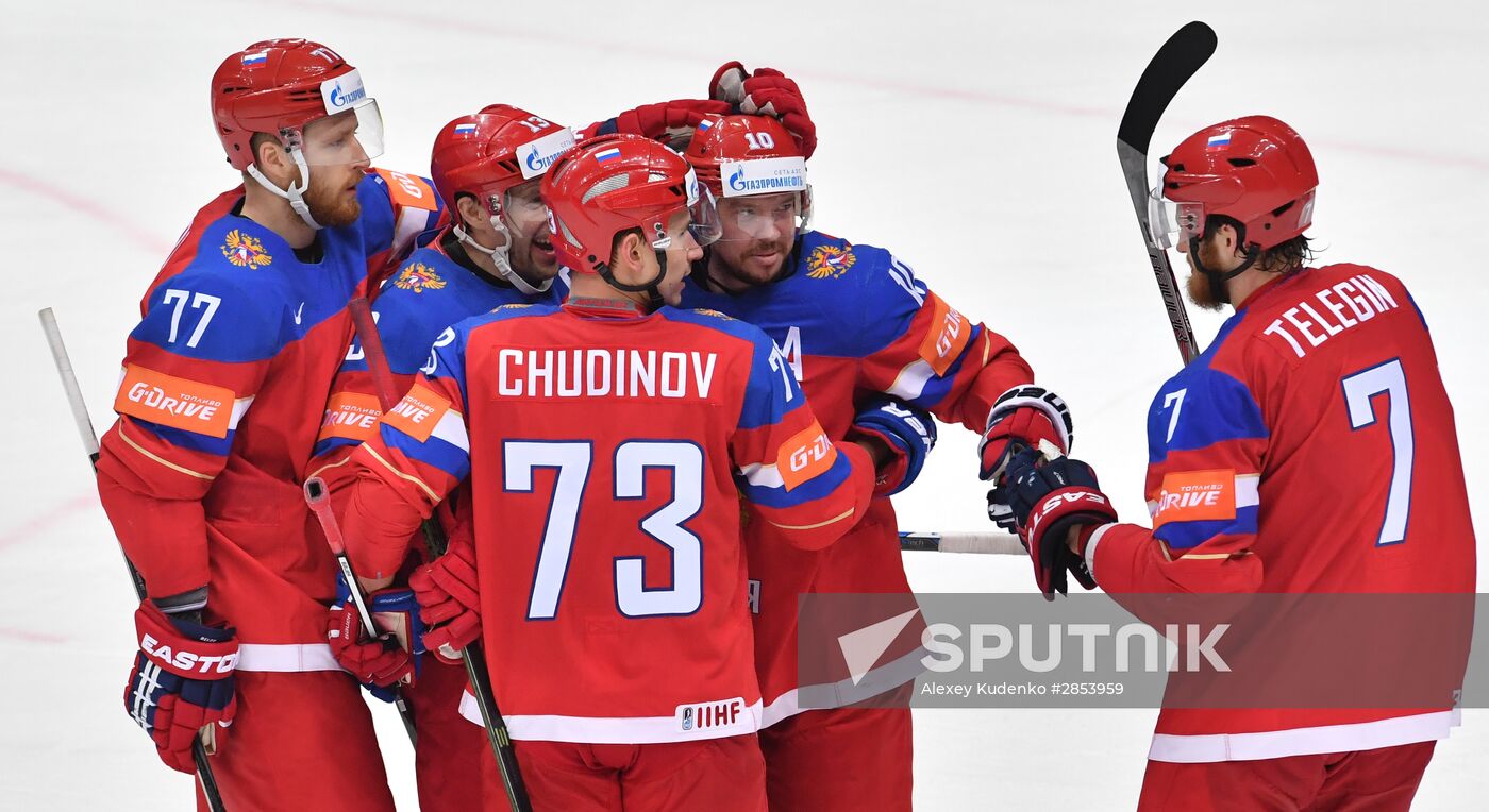 2016 IIHF World Championship. Bronze medal match