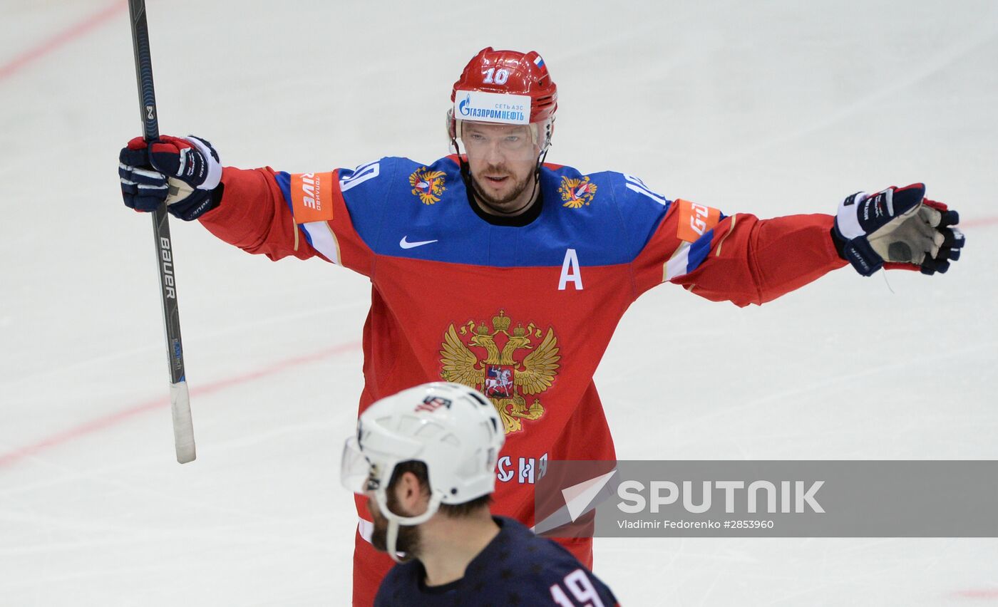 2016 IIHF World Championship. Bronze medal match