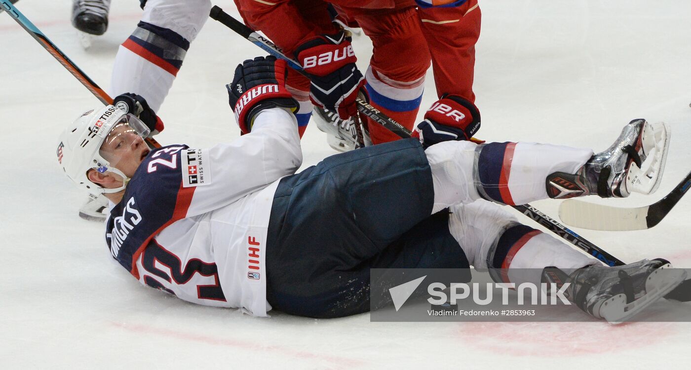 2016 IIHF World Championship. Bronze medal match