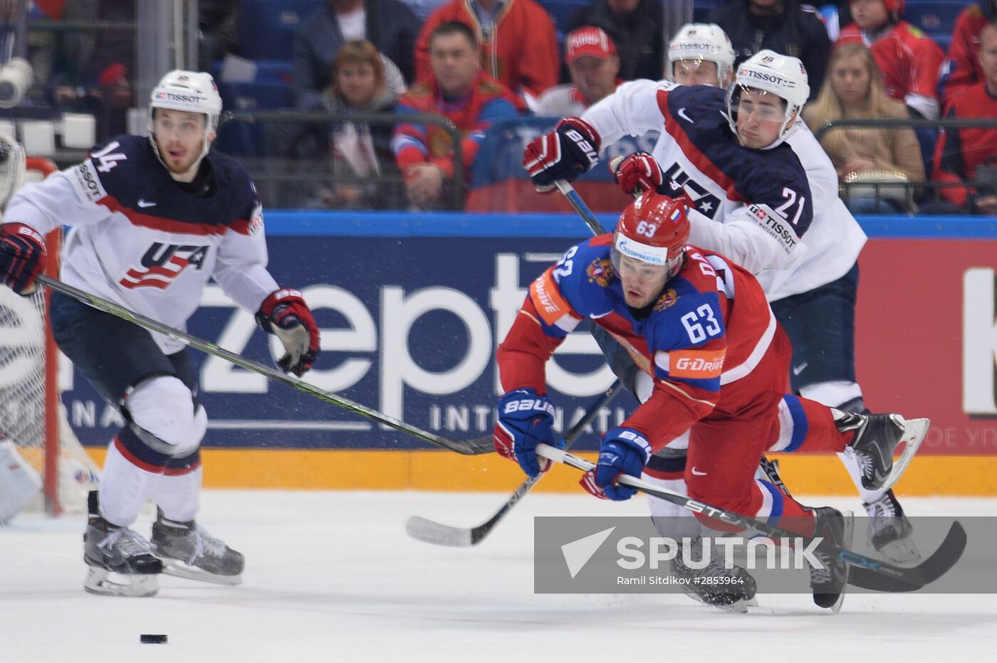 2016 IIHF World Championship. Bronze medal match