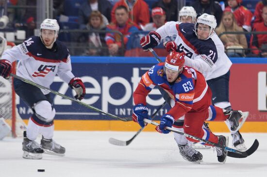 2016 IIHF World Championship. Bronze medal match