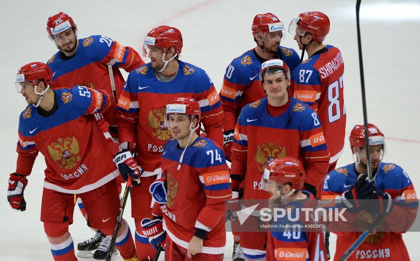 2016 IIHF World Championship. Bronze medal match