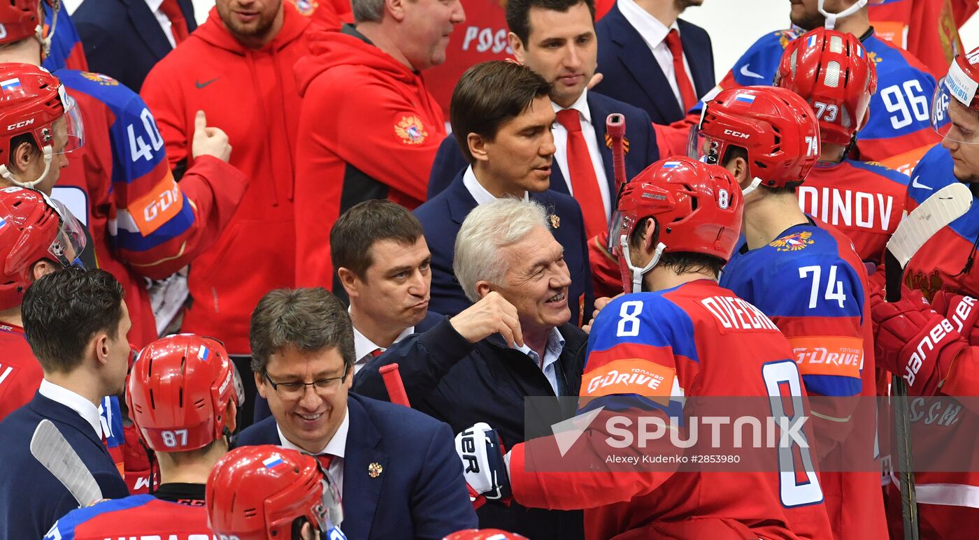 2016 IIHF World Championship. Bronze medal match