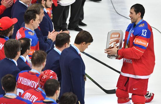 2016 IIHF World Championship. Bronze medal match