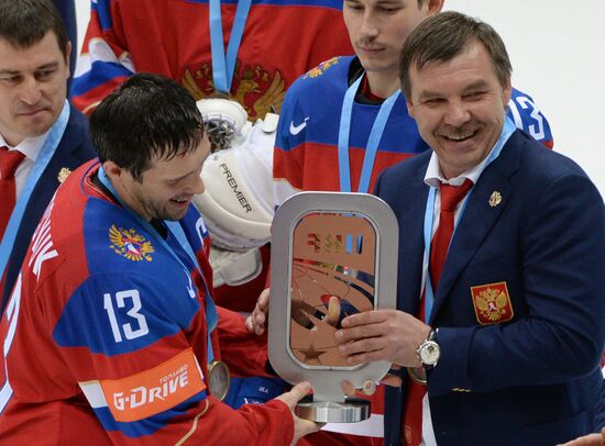 2016 IIHF World Championship. Bronze medal match