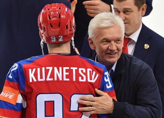 2016 IIHF World Championship. Bronze medal match