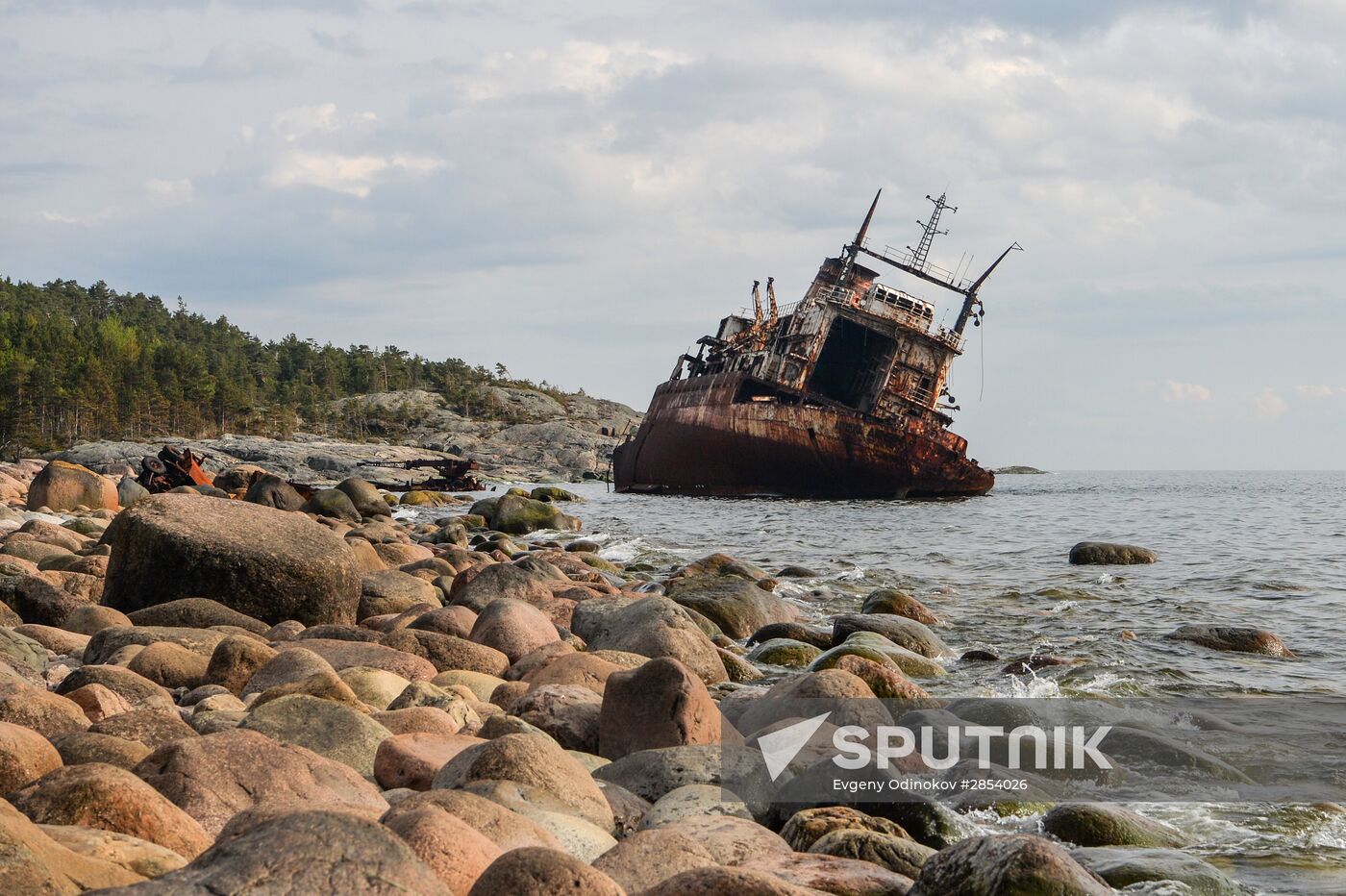 Russian Geographical Society's expedition to Hogland