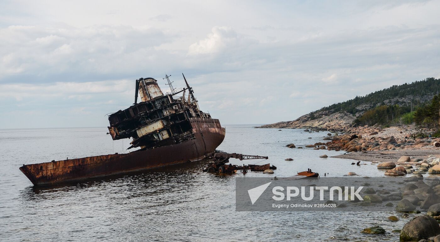 Russian Geographical Society's expedition to Hogland