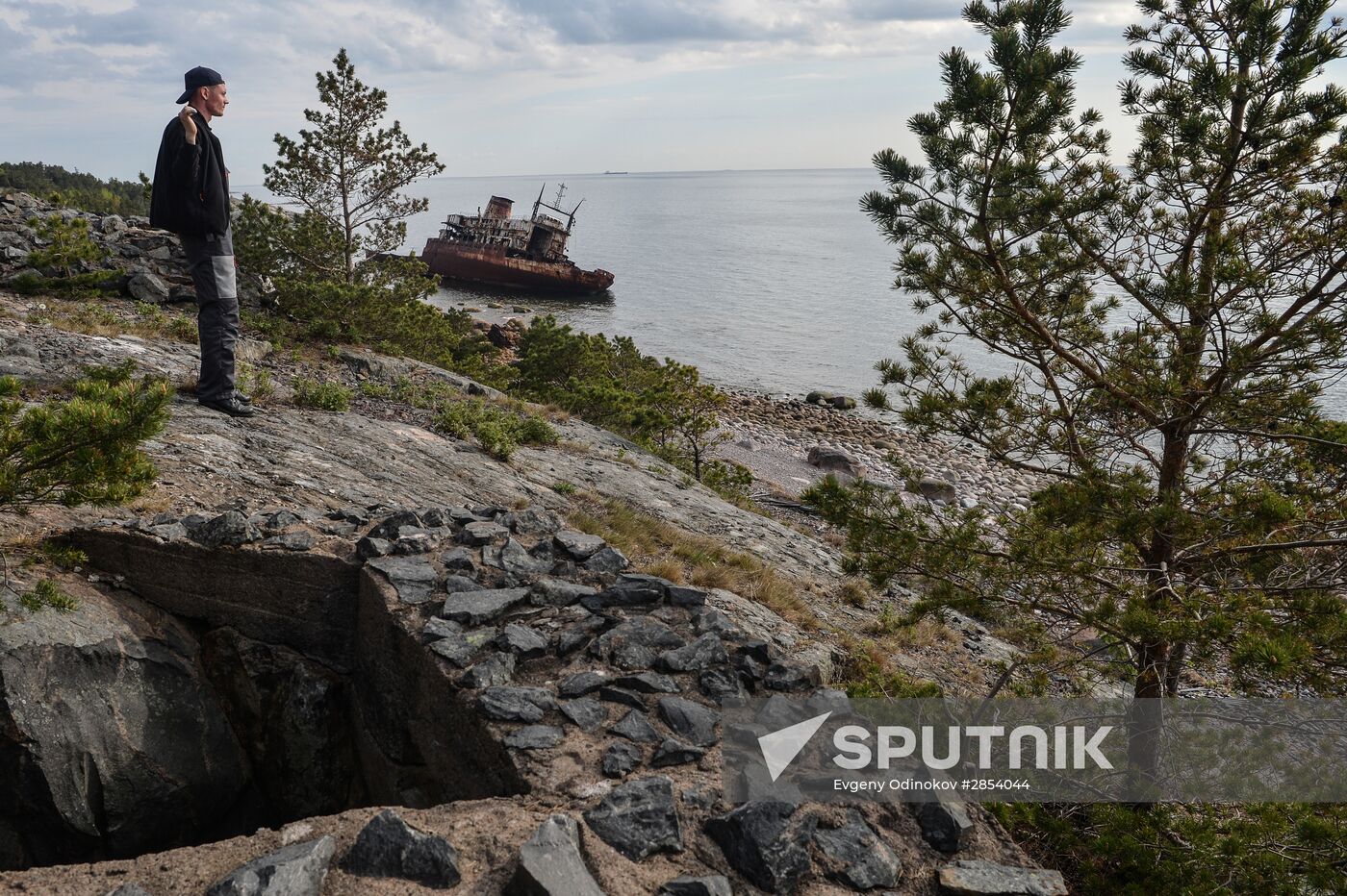 Russian Geographical Society's expedition to Hogland