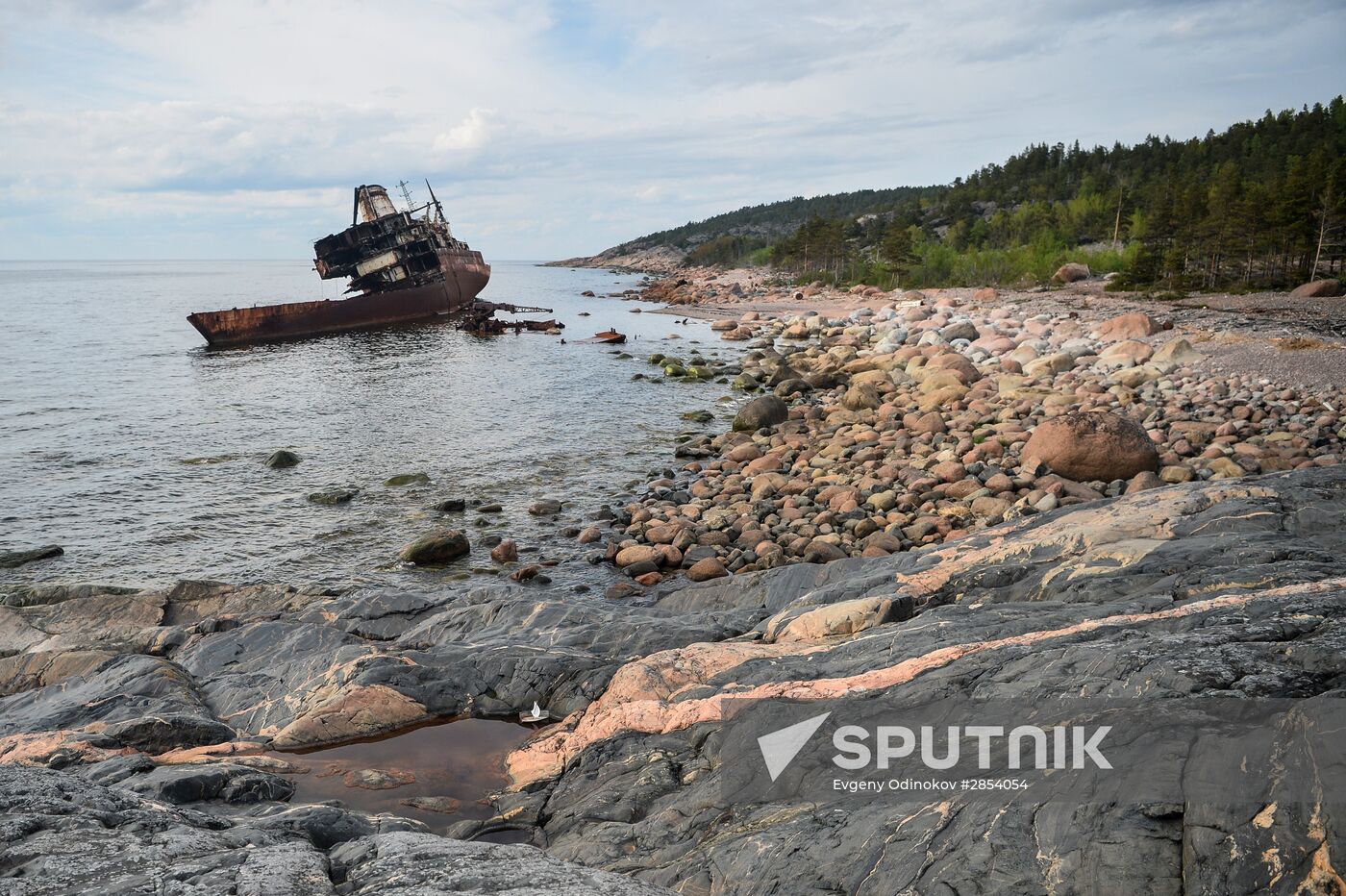 Russian Geographical Society's expedition to Hogland