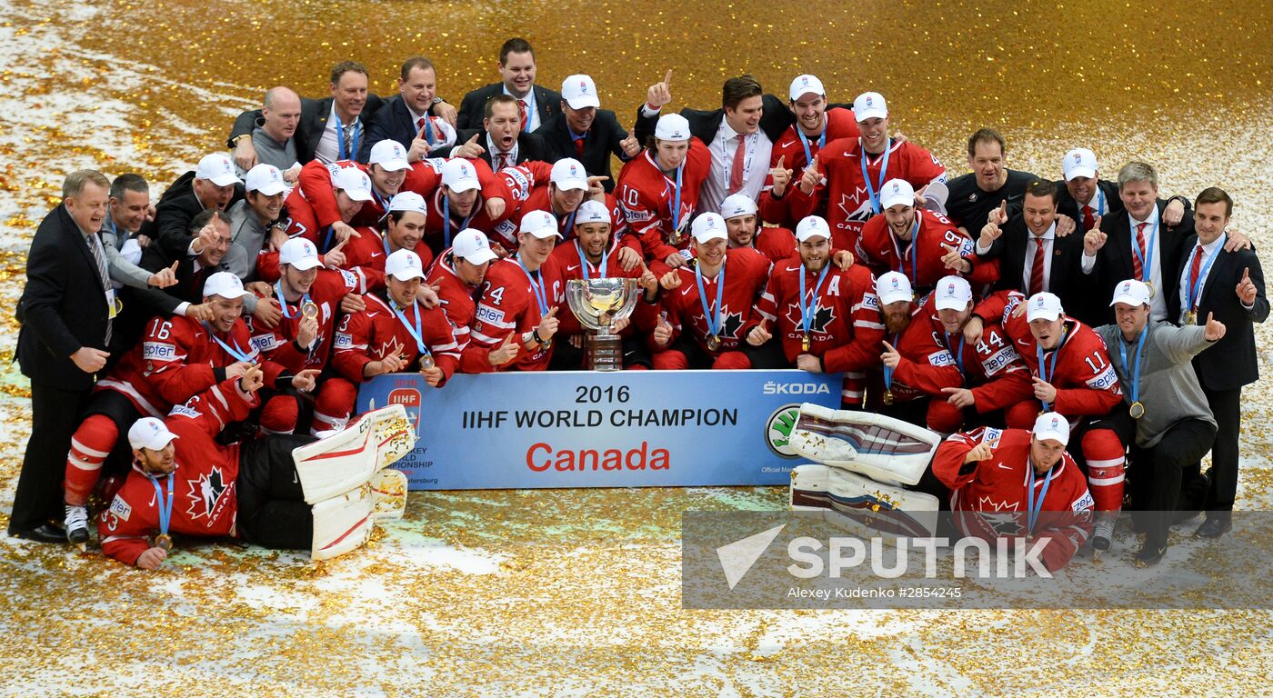 2016 IIHF World Championship. Final match