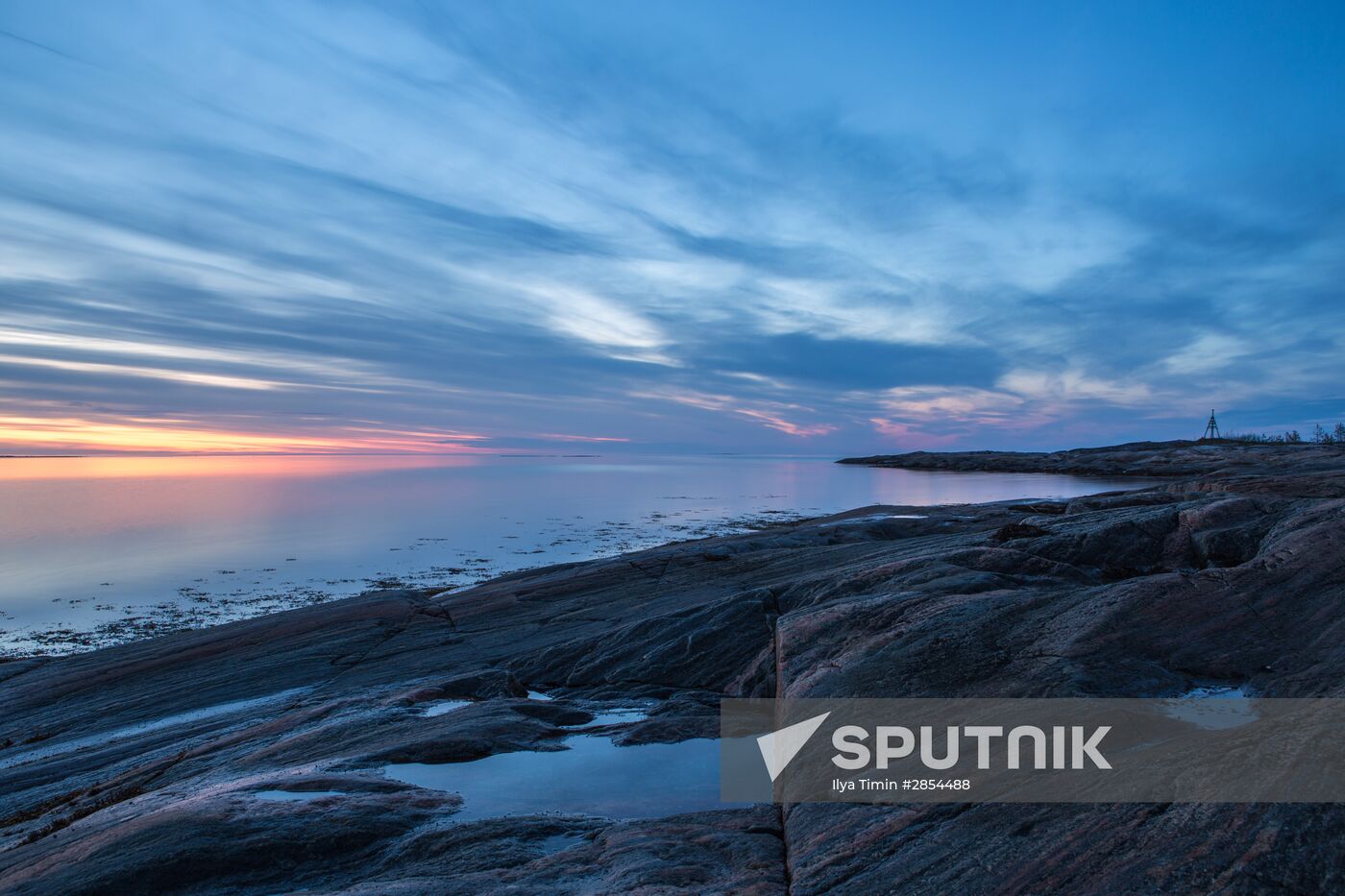 Republic of Karelia. White Sea