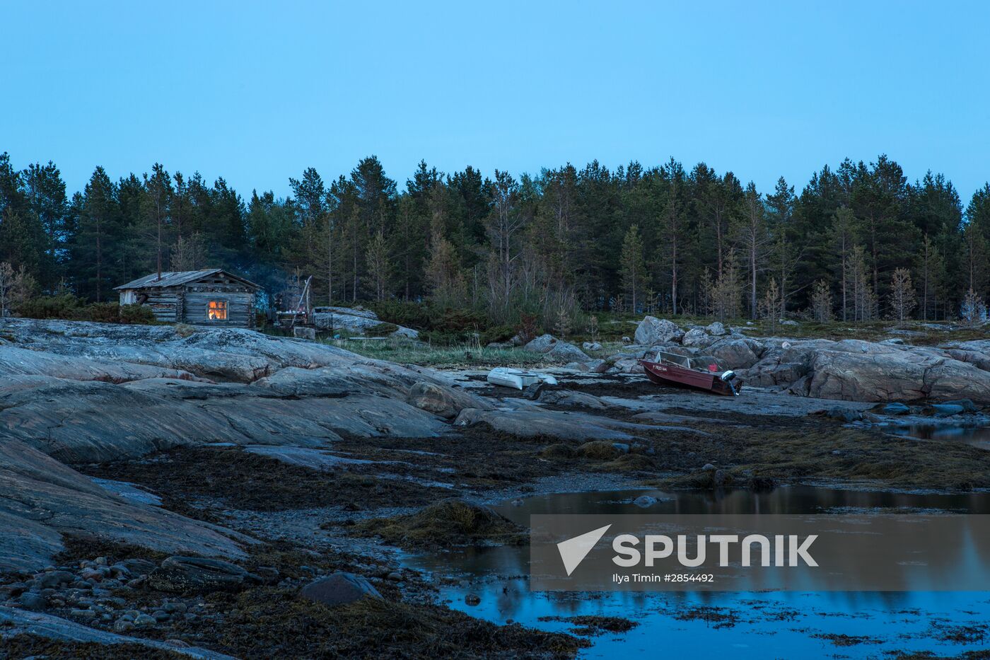 Republic of Karelia. White Sea