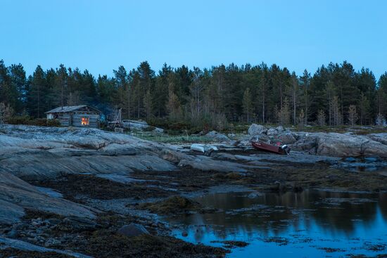 Republic of Karelia. White Sea