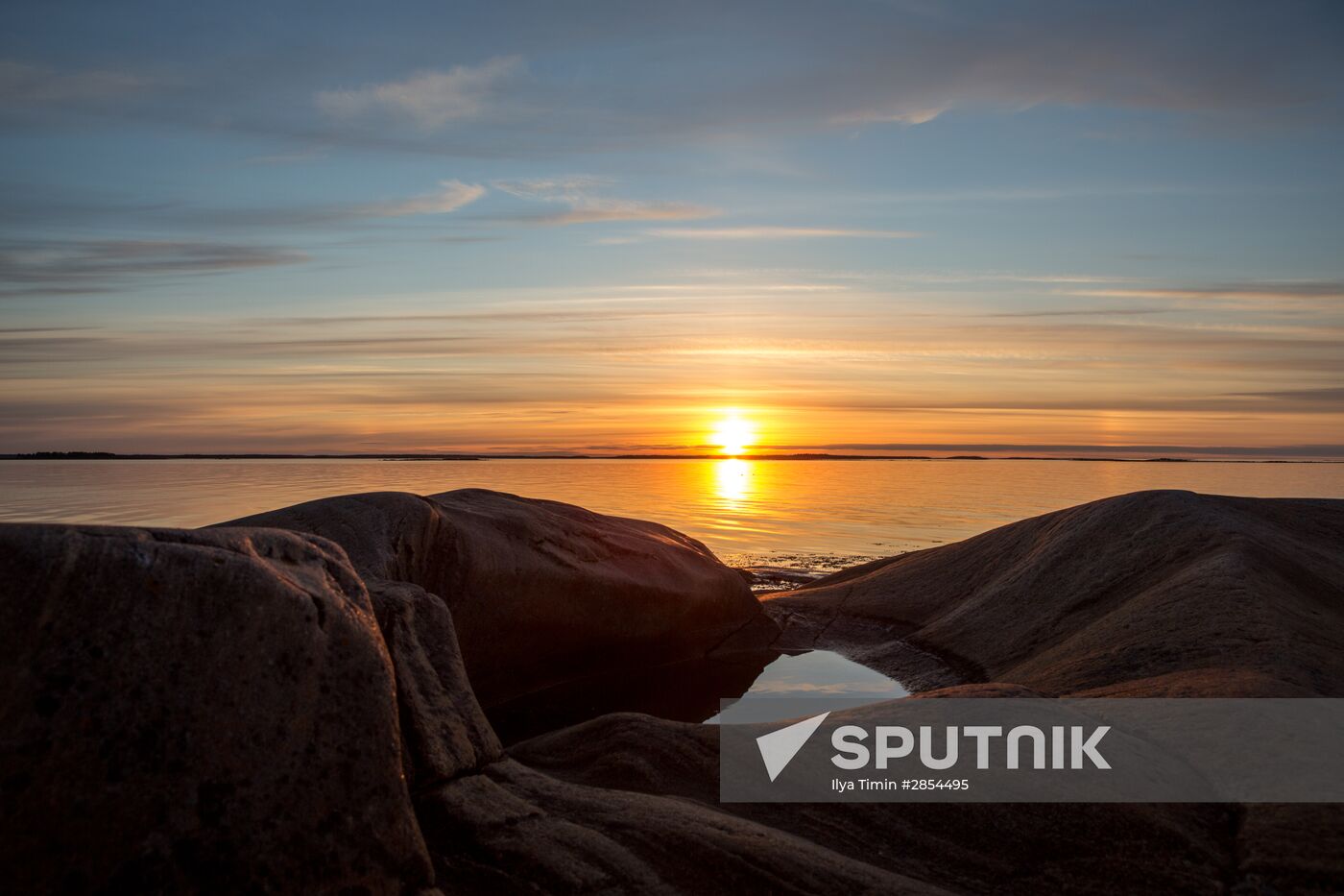 Republic of Karelia. White Sea