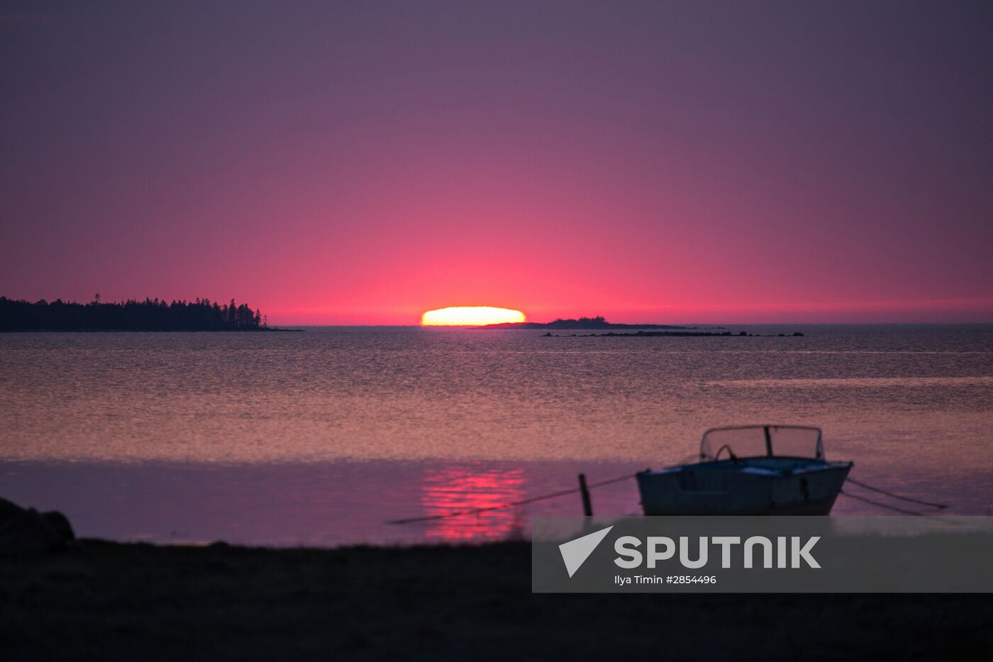 Republic of Karelia. White Sea