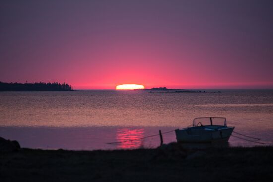 Republic of Karelia. White Sea