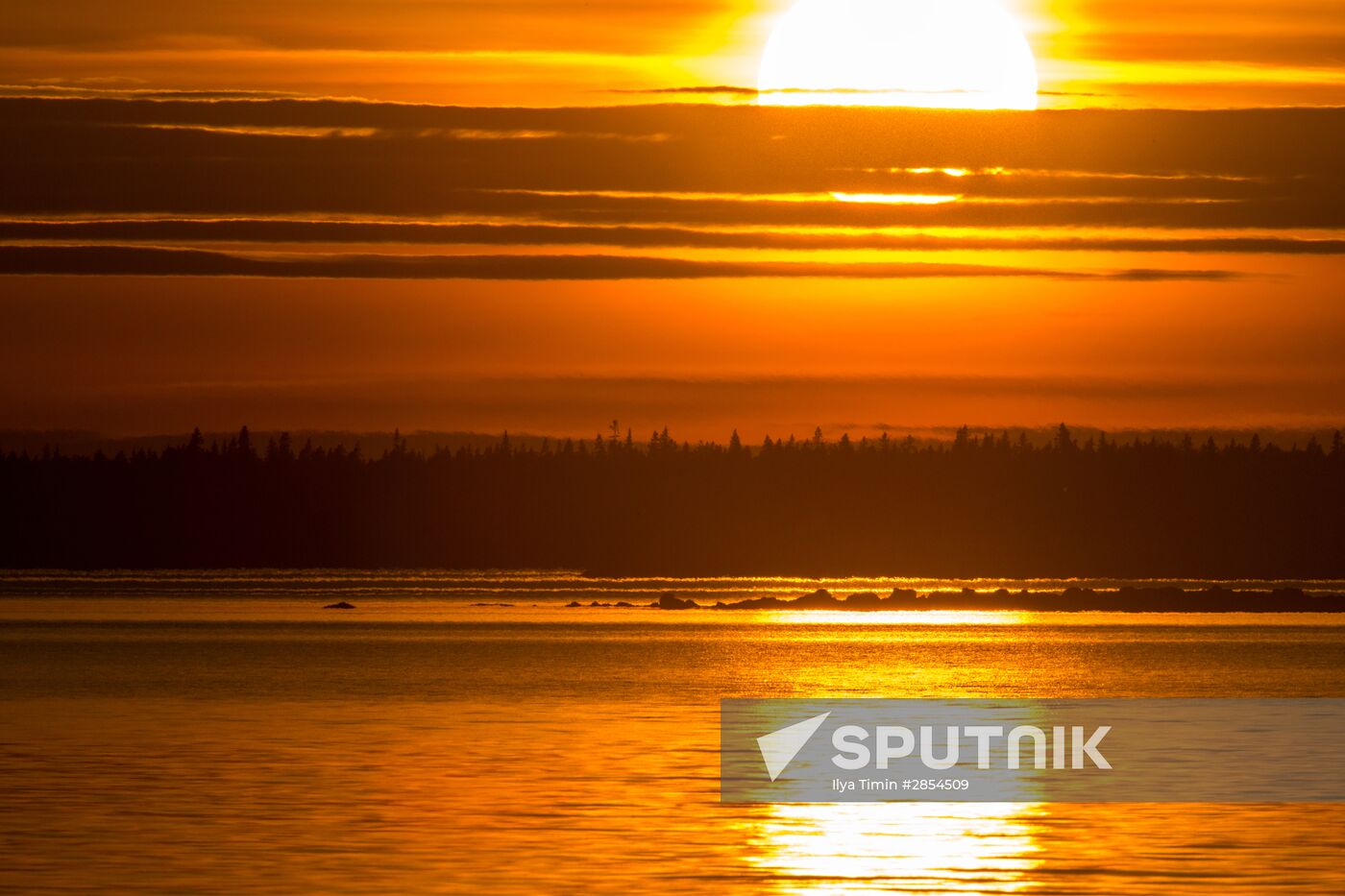 Republic of Karelia. White Sea