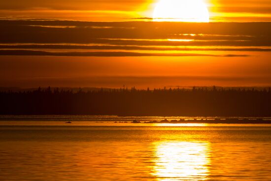 Republic of Karelia. White Sea