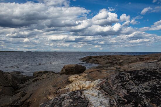 Republic of Karelia. White Sea